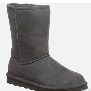 BearPaw charcoal Elle Short size 8,  new with tag but have some minor scratches